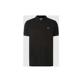 Poloshirt mit Label-Stitching Modell 'L.12.12 CORE', Black, XS