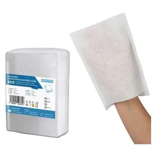 arnomed ARNOMED® Einmalwaschlappen Molton Eco, 60g/m2,