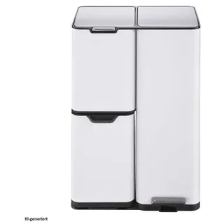 Hti-Living Mülltrennsystem Jannik 60 l Weiß