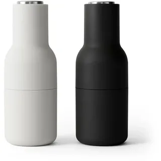 Audo Gewürzmühlen-Set 21 cm Schwarz/Silber
