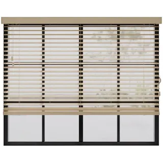 cocoon home concepts Holz-Jalousie 70 x 130 cm Natur