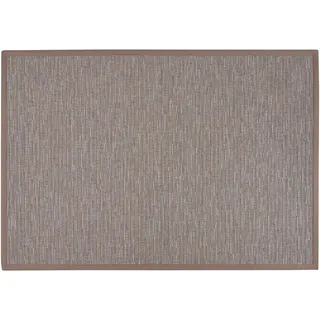 DEKOWE Naturino Effekt Outdoor-Teppich 67 x 133 cm Grau