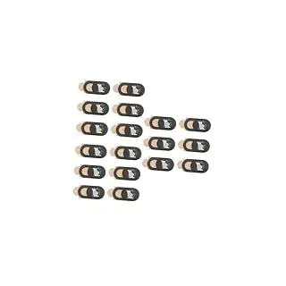BESTonZON 18 STK Kameraabdeckung Tabletten für Kinder Computerkamera Mobiltelefone Kameraschutzabdeckung Kamera-Schutzhülle Vorderseite Diashow Aufkleber Handy Schieberegler Laptop Abs