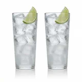 Absolut Vodka 2X Longdrink Glas 2/4cl