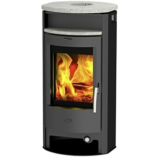 Fireplace Kaminofen Burma  (6,3 kW, Raumheizvermögen: 126 m3, Verkleidung: Keramik, Grau)