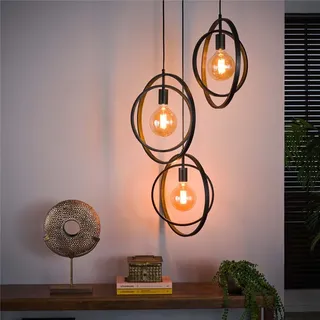 Onooro Chicago Cluster Pendelleuchte, E27 3-flammig, BE614-8325/76,