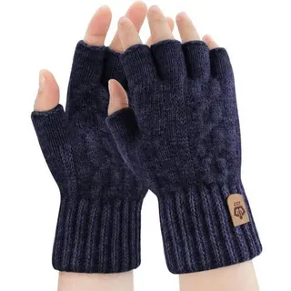 Thermische Fingerlose Winterhandschuhe Damen Herren