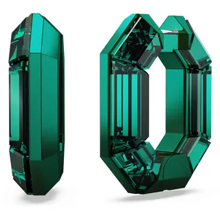 Swarovski Creolen Achteckform Grün 5680786 Klein