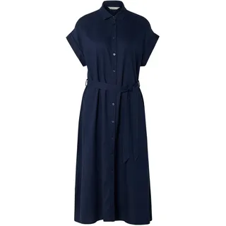 Tchibo - Leinenkleid - Damen - Gr. 36 - dunkelblau