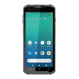 Newland MT93, Pro,, 2D, 14cm (5,5''), GPS, USB-C, BT, WLAN, 4G, NFC, Android, Kit, GMS Mobiles Datenerfassungsgerät, 2D, Imager, Bildschirmdiagonale: 14 cm (5,5''), Auflösung: 1440x720 Pixel, GPS, Kamera (13 MP, auto-focus), Front-Kamera (5 MP), Anschluß: USB-C, Bluetooth, Wi-Fi 6E, 4G (LTE), NFC, Micro SD-Slot, ARM Octa core, 2,2 GHz, RAM: 6GB, Flash: 128 GB, Android (13), inkl.: Kabel (USB-C), USB-Aufladegerät, Google Mobile Services, Akku, 5000 mAh, Handschlaufe, Schutzfolie, Schutzhülle, Schutzart: IP67