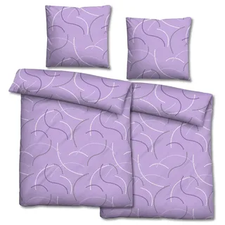 sleezzze Doppelpack Mikrofaser Rosa 135 x 200 cm + 80 x 80 cm