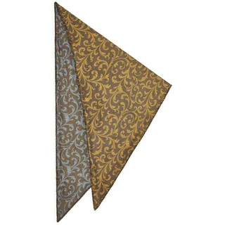 Modetuch CODELLO "Codello Tuch", Damen, grün, Obermaterial: 70% Polyester PES. 30% Viskose CV., geblümt, Modetücher, mit Paisley-Muster