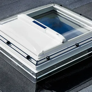 VELUX Markise solar MSG 120120 6090WL Uni Weiß