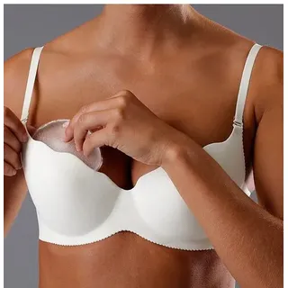 LASCANA BH-Einlagen Damen transparent/glitzer Gr.