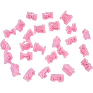 26-teiliges Flexibles Silikon-kuchenform-set, Leicht Zu Lösen, Hitzebeständig, Für Zahlen, Kekse, Pralinen Und Süßigkeiten