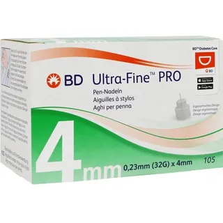 Emra-Med BD ULTRA-FINE PRO Pen-Nadeln 4 mm 32 G 0.23 mm 105 st
