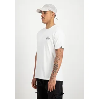 Alpha Industries Signature Bp T Kurzarm-T-Shirt White 2XL
