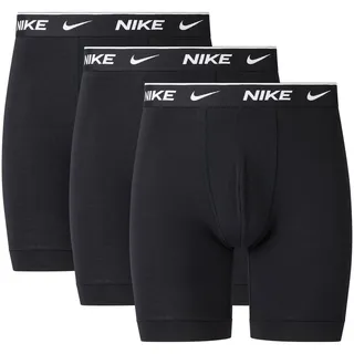 Nike Boxershorts Cotton Stretch Schwarz L 3er Pack
