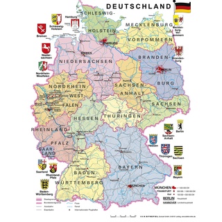 Lernpuzzle Deutschland