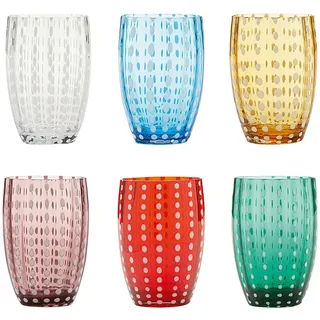 Zafferano Perle Tumbler Glas 0,32 l 6-tlg.