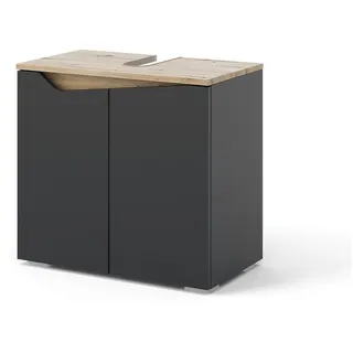 Vicco Waschbeckenunterschrank Marelle, 60 x 57.5 cm mit 2 Türen