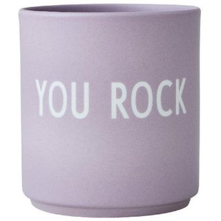 Design Letters Tasse Becher Favourite Cup You Rock Lavender