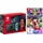 neon blau/rot + Mario Kart 8 Deluxe Set