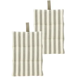 Södahl - Harmony Topflappen, 15 x 23 cm, taupe (2er-Set)