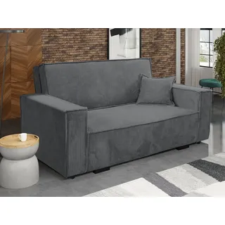 Schlafcouch Clivia Star Cord III mit Bettkasten