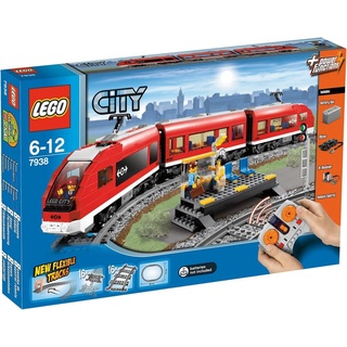 Lego City 7938 Passagierzug Eisenbahn Mit Fernsteuerung Personenzug Zug Gleise