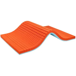 Genius Eazzzy Topper Premium Cube 90 x 200 cm Weiß