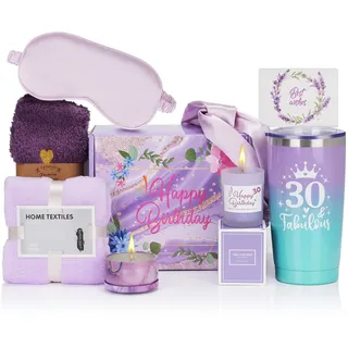 Drado personalisierte 30. Geschenke für Frauen, Wellness Geschenk-Set für Freundin, Schwester, Mama, 30th Frauen Geburtstagsgeschenk