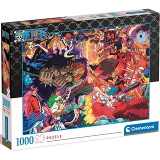 Clementoni® Puzzle Impossible, Animé Collection, One Piece, 1000 Puzzleteile, Made in Europe; FSC® - schützt Wald - weltweit bunt