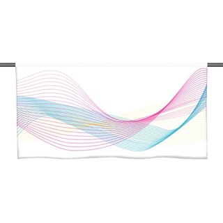 gardinen-for-life Scheibengardine Stream Horizon multi vario Cafehausgardine, modern, Bistro 60 cm x 45 cm