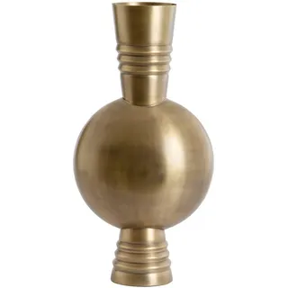 Light & Living Vase, Bronze, Metall, Rund, 60 cm, CE, Dekoration, Vasen, Metallvasen