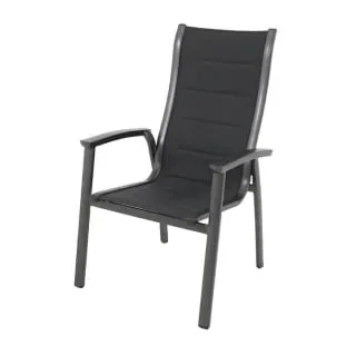MWH Das Original Richmond Stapelstuhl 66,5 x 75 x 108,5 cm grau