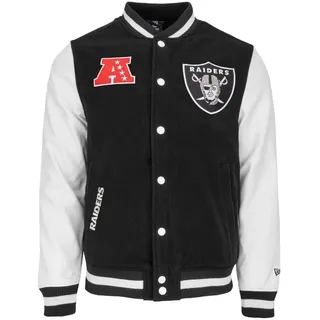 New Era Collegejacke Varsity NFL SIDELINE Las Vegas Raiders schwarz M (50/52)
