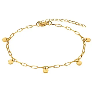 Steel_art Fußkette für Frauen Callie goldfarben in goldfarben | Gr.: onesize