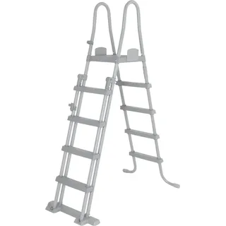 BESTWAY Sicherheits-Poolleiter grau 132 cm