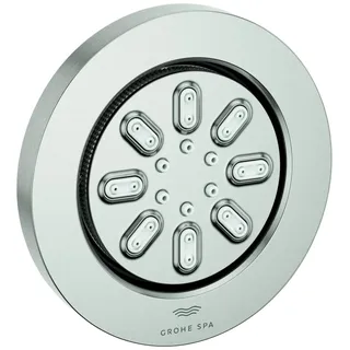 Grohe Seitenbrause 26801 Rainshower Aqua runde Form supersteel, 26801DC0 26801DC0