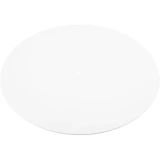 Acryl-slipmat Für Vinyl-lp-plattenspieler - 12 Zoll (weiß)