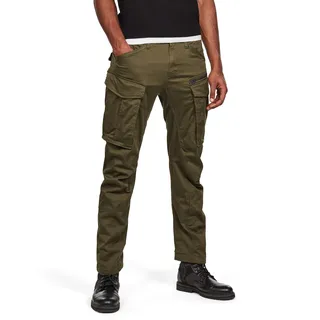 G-Star Rovic Zip 3d Regular Tapered Hosen Dark Bronze Green 32 36