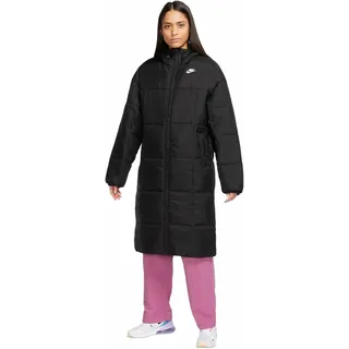 Nike Sportswear Therma-FIT Classics Kapuzen-Parka Damen 010 black/white XL