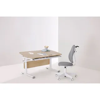 Paidi Kinderschreibtisch DIEGO CURVED Eiche / Beige