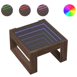 vidaXL Infinity-LED Braun Eiche 50 x 53 x 30 cm