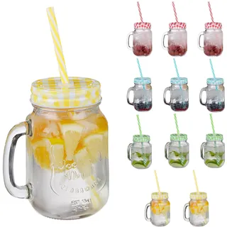 Relaxdays Trinkglas 0,5 l 12-tlg.