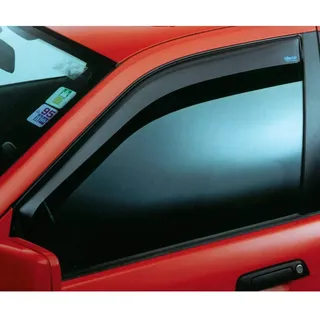 ClimAir Windabweiser kompatibel mit Opel Mokka 5 türer 2012-2020 / Chevrolet Trax 2013-, Rauchgrau
