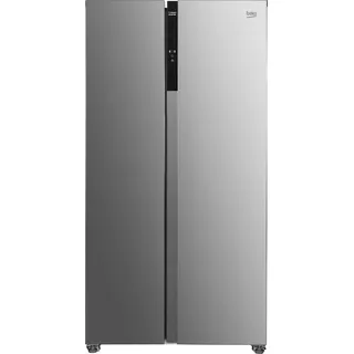 Beko GNO5322WDXPN Side-by-Side (532 l, E, 1770 mm hoch, Edelstahl-look)
