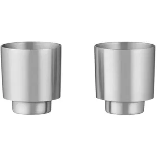 Blomus Espressotassen -MAKOTO STEEL- Stainless Steel Matt 2er Set