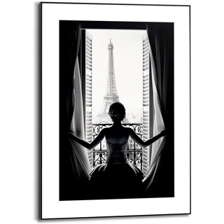 Reinders! Bild mit Rahmen Paris Balcony, (1 St) schwarz|weiß